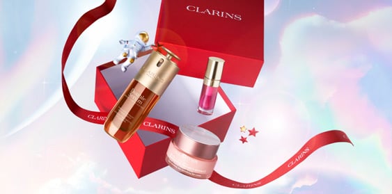 Der Clarins Geschenke-Finder